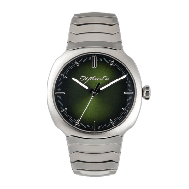 Streamliner Centre Seconds Steel Green Matrix 40mm Sell Image