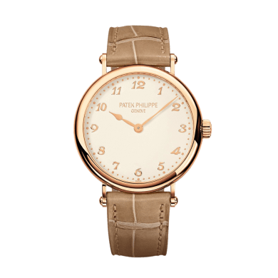 Calatrava Rose Gold Silver Dial 34mm Sell Image