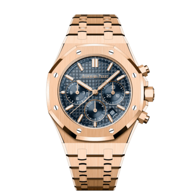 Royal Oak Chronograph Rose Gold Blue Dial 38mm Sell Image