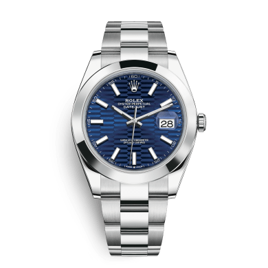 Datejust Steel Blue Dial 41mm Sell Image