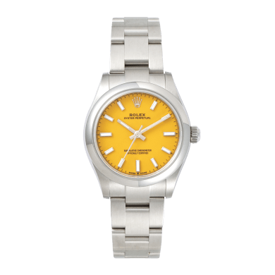 Oyster Perpetual Steel Yellow Dial 31mm Sell Image