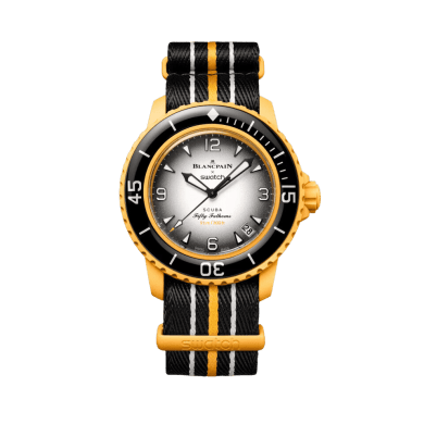 Fifty Fathoms Blancpain X Swatch Pacific Ocean 42mm Sell Image