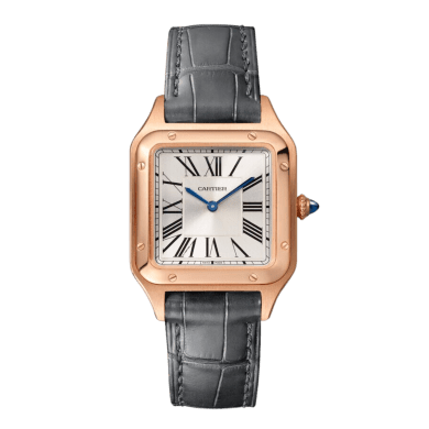 Santos-Dumont Rose Gold Silver Dial 27mm Sell Image