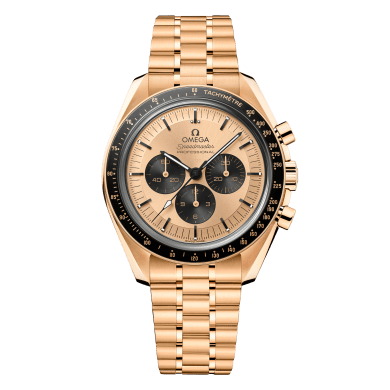 Speedmaster Moonwatch Professional Yellow Gold Champagne Dial 42mm Sell Image