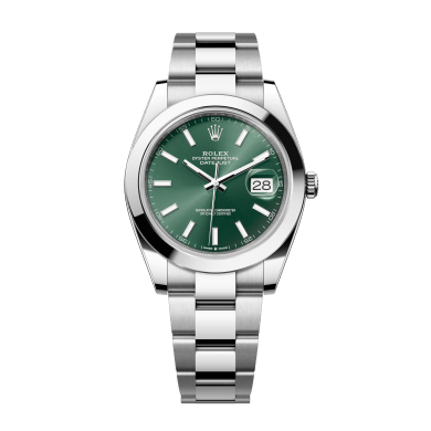 Datejust Steel Green Dial 41mm Sell Image