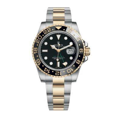 GMT-Master II Yellow Gold & Steel Black Dial 40mm Sell Image