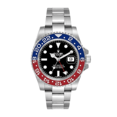 GMT-Master II White Gold Black Dial "Pepsi" 40mm Sell Image