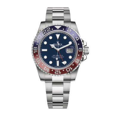 GMT-Master II White Gold Blue Dial "Pepsi" 40mm Sell Image