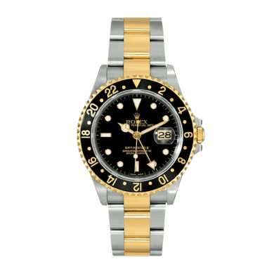 GMT-Master II Yellow Gold & Steel Black Dial 40mm Sell Image