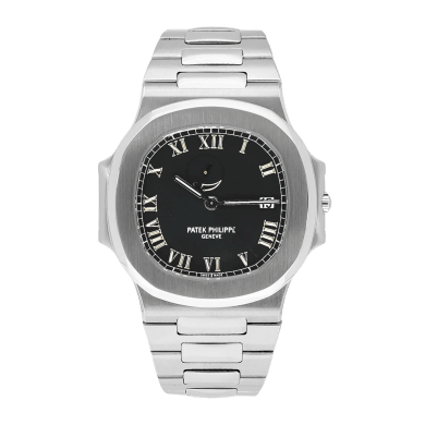 Nautilus Power Reserve Steel Black Dial 40mm Sell Image