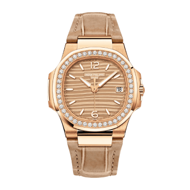Nautilus Rose Gold Diamond Rose Dial 32mm Sell Image