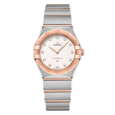 Constellation Manhattan Rose Gold & Steel Silver Dial 28mm Sell Image