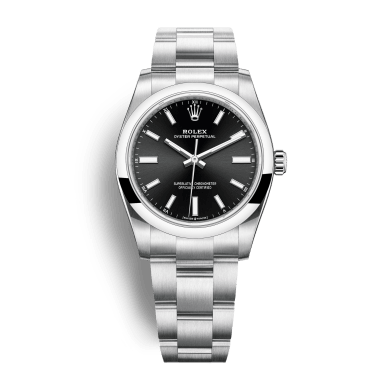 Oyster Perpetual Steel Black Dial 34mm Sell Image