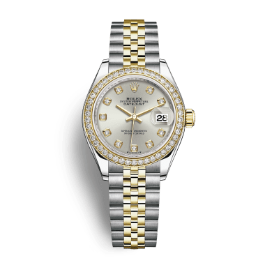 Lady-Datejust Yellow Gold & Steel Jubilee Silver Dial 28mm Sell Image