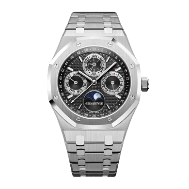 Royal Oak Perpetual Calendar "Yoshida" Platinum Black Dial 41mm Sell Image