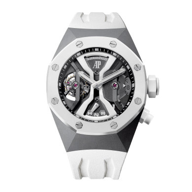 Royal Oak Concept GMT Tourbillon Titanium Ceramic Skeleton Dial 44mm Sell Image