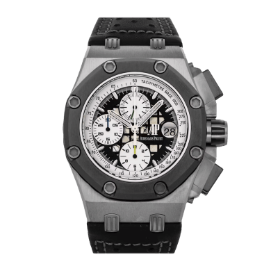 Royal Oak Offshore "Barrichello II" Titanium Black Dial 42mm Sell Image