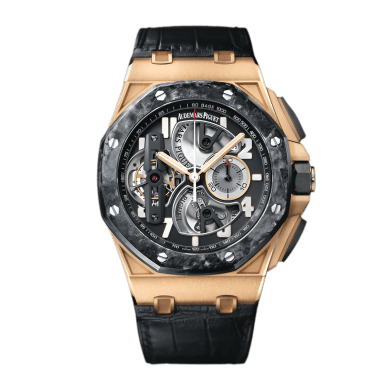 Royal Oak Offshore Tourbillon Rose Gold Black Dial 44mm Sell Image