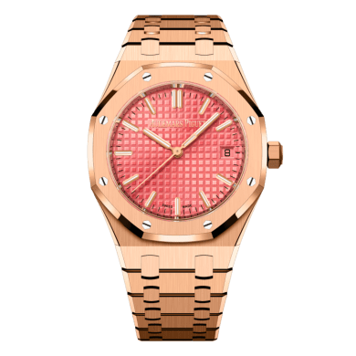 Royal Oak Selfwinding Rose Gold Pink Dial 34mm Sell Image