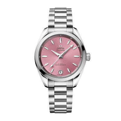 Aqua Terra Steel Pink Dial 34mm Sell Image