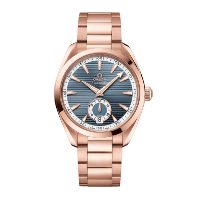 Aqua Terra Small Seconds Rose Gold Blue Dial 41mm Sell Image