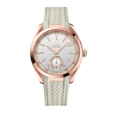 Aqua Terra Small Seconds Rose Gold Silver Dial 41mm Sell Image