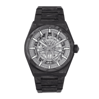 Defy Classic Carbon Skeleton Dial 41mm Sell Image