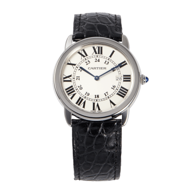 Ronde de Cartier Ronde Solo de Cartier Steel White Dial 36mm Sell Image