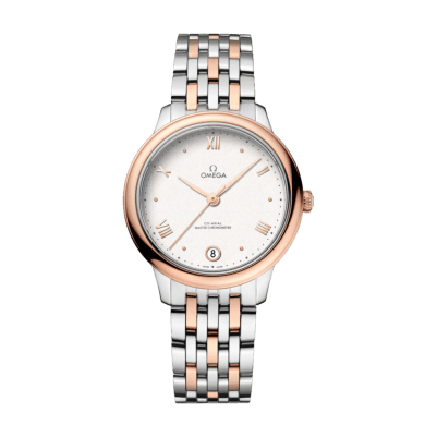 De Ville Chronometer Rose Gold & Steel White Dial 34mm Sell Image
