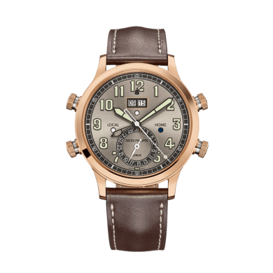 Grand Complications Alarm Travel Time Rose Gold & White Gold Grey Dial 42mm Sell Image