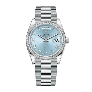 Day-Date Platinum Blue Dial 36mm Sell Image