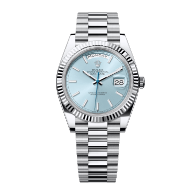 Day-Date Platinum Blue Dial 40mm Sell Image