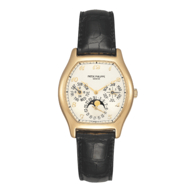 Complications Perpetual Calendar Moonphase Yellow Gold White Dial 35mm Sell Image