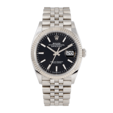 Datejust Steel Jubilee Black Dial 36mm Sell Image