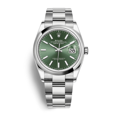 Datejust Steel Green Dial 36mm Sell Image