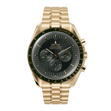 Speedmaster Yellow Gold Green Dial 42mm Sell Image