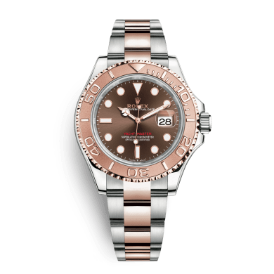 Yacht-Master Rose Gold & Steel Brown Dial 40mm Sell Image