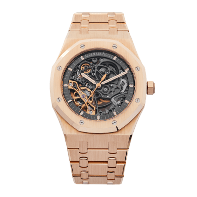Royal Oak Double Balance Wheel Openworked Rose Gold 41mm Sell Image