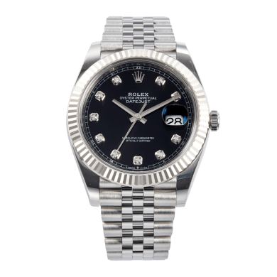 Datejust Steel Jubilee Black Dial 41mm Sell Image