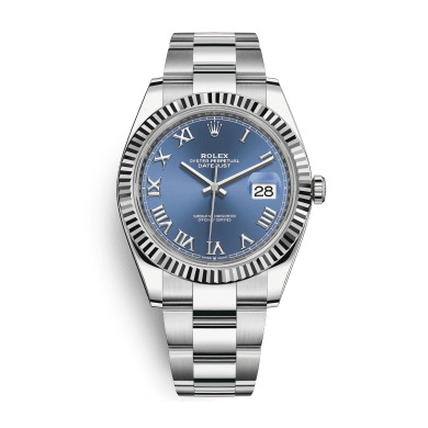 Datejust Steel Blue Dial 41mm Sell Image