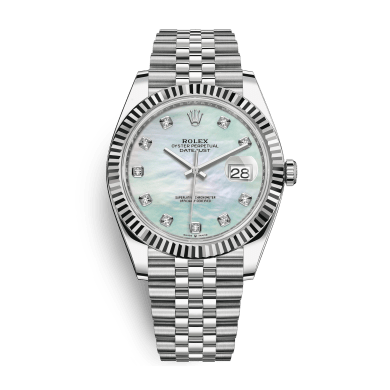 Datejust Steel Diamond Jubilee Mother of Pearl Dial 41mm Sell Image