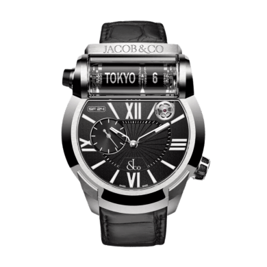 Epic SF24 World Time Titanium Black Dial 45mm Sell Image