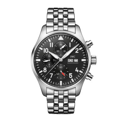 Pilot's Chronograph Steel Black Dial 43mm Sell Image