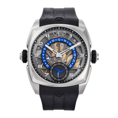 Klepcys GMT Retrograde Titanium Skeleton Dial 42mm Limited Edition Sell Image