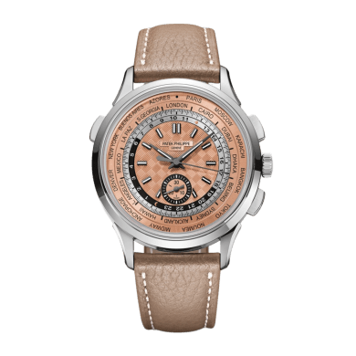 Complications World Time Chronograph Steel Salmon Dial 41mm Sell Image