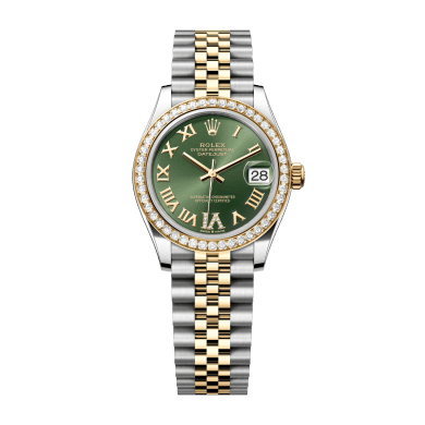 Datejust Yellow Gold & Steel Diamond Green Dial 31mm Sell Image