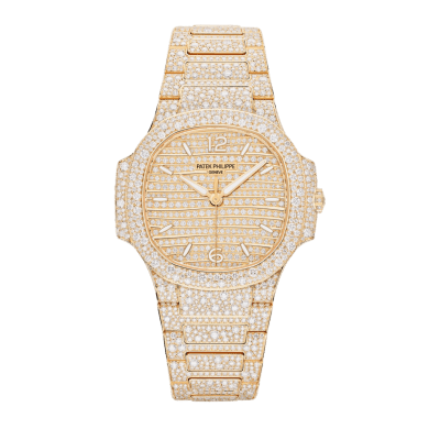 Nautilus Rose Gold Diamond Pave Dial 35mm Sell Image