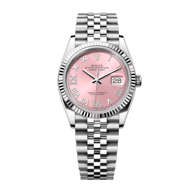 Datejust Steel Jubilee Pink Dial 36mm Sell Image