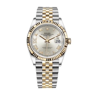 Datejust Yellow Gold & Steel Silver Dial 36mm Sell Image