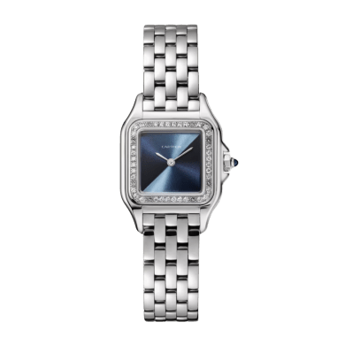 Panthère de Cartier Steel Diamond Blue Dial 22mm Sell Image